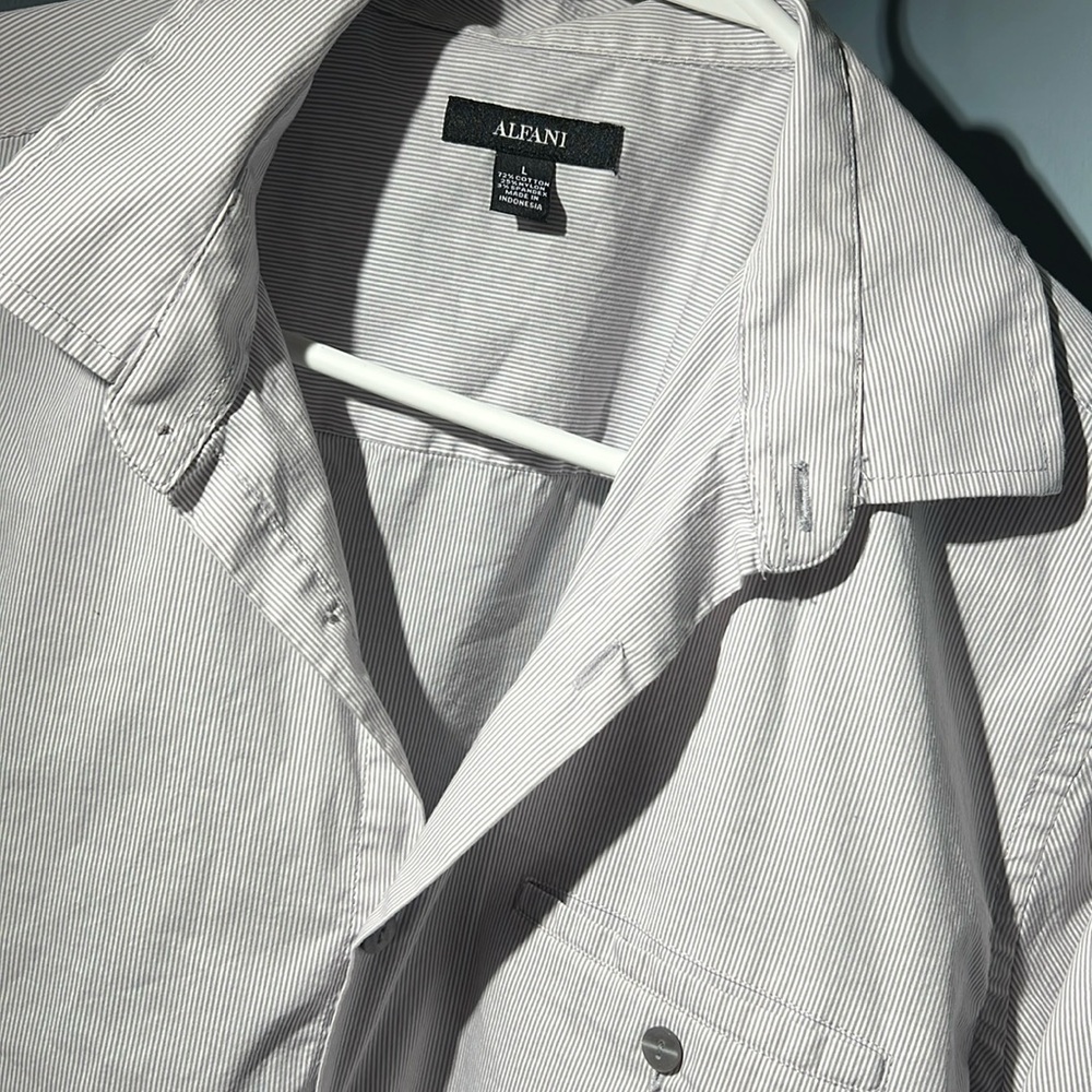 Alfani Button-Up